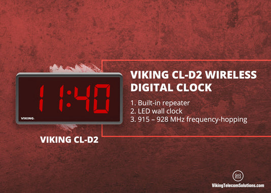 Viking CL-D2 CL Series Wireless Digital Clock- Discussing the Working and features of Viking LED clock