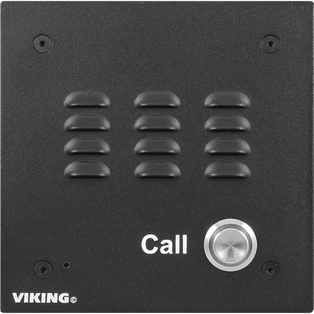 Viking E-10A - Entry Phone with Black Aluminum Faceplate (Used)