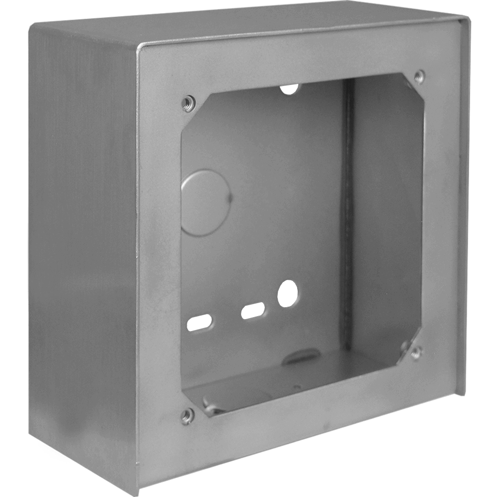 Viking VE-5X5-NR-SS 5x5 Surface Mount Box in Stainless Steel Finish No Rain Guard