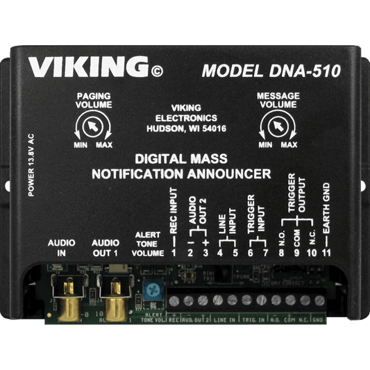 Viking DNA-510 Digital Mass Notification Announcer