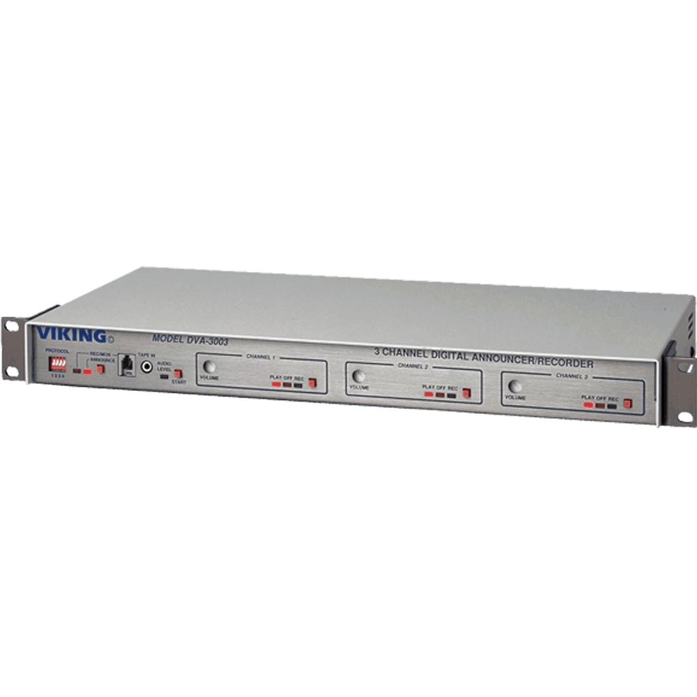 Viking DVA-3003 3 Channel Digital Announcer
