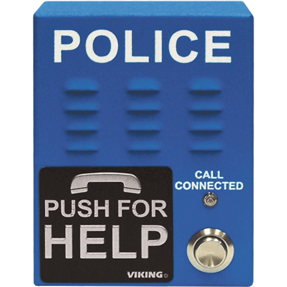 Viking E-1600-60-IPEWP ADA Compliant VoIP Emergency Phones with Built-In Dialer and Digital Voice Announcer