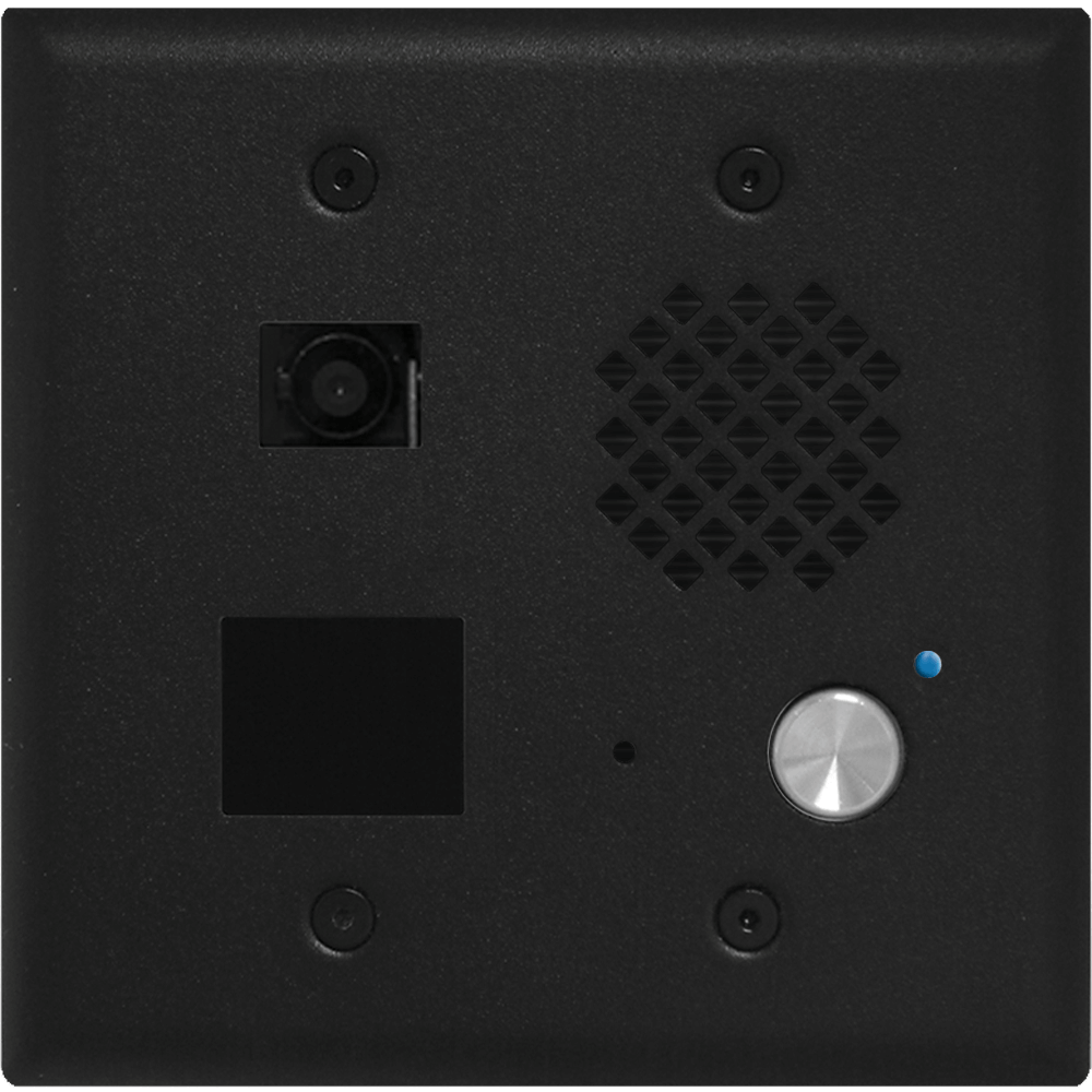 Viking E-75-BK Video Entry Phone with Built-In Proximity Card Reader