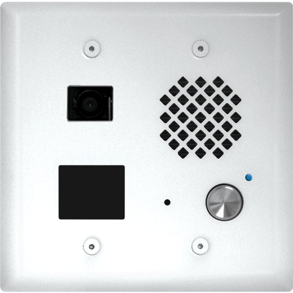 Viking E-75-WH Video Entry Phone with Built-In Proximity Card Reader