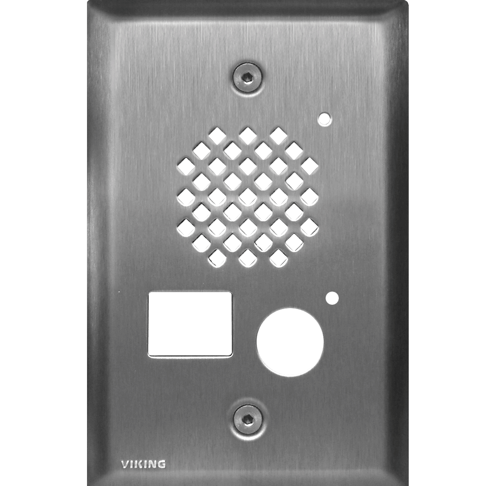 Viking PNL50-SS Replacement Faceplate for E-50 Compact Entry Phone with Color Video Camera