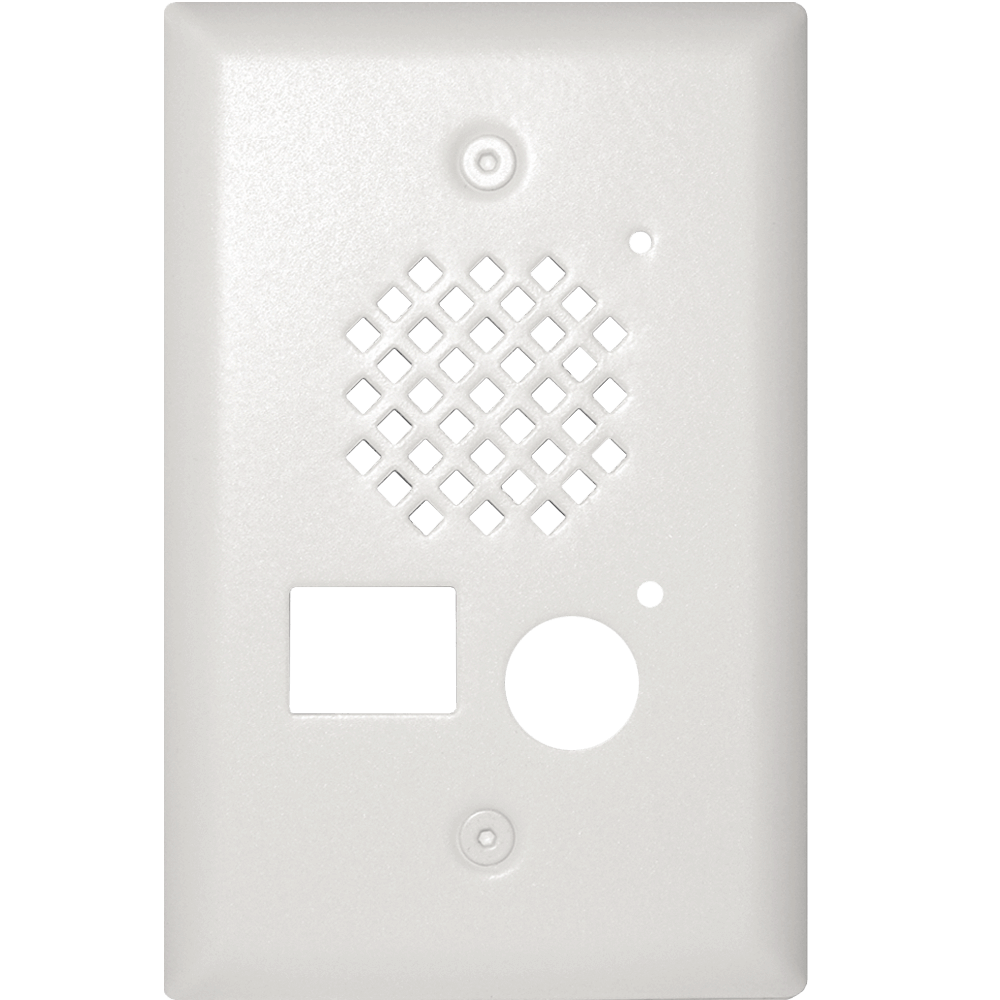 Viking PNL50-WH Replacement Faceplate for E-50 Compact Entry Phone with Color Video Camera