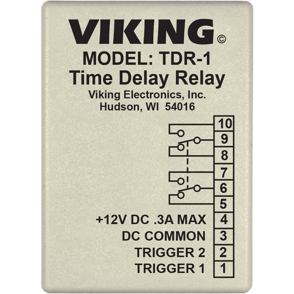 Viking TDR-1 Time Delay Relay