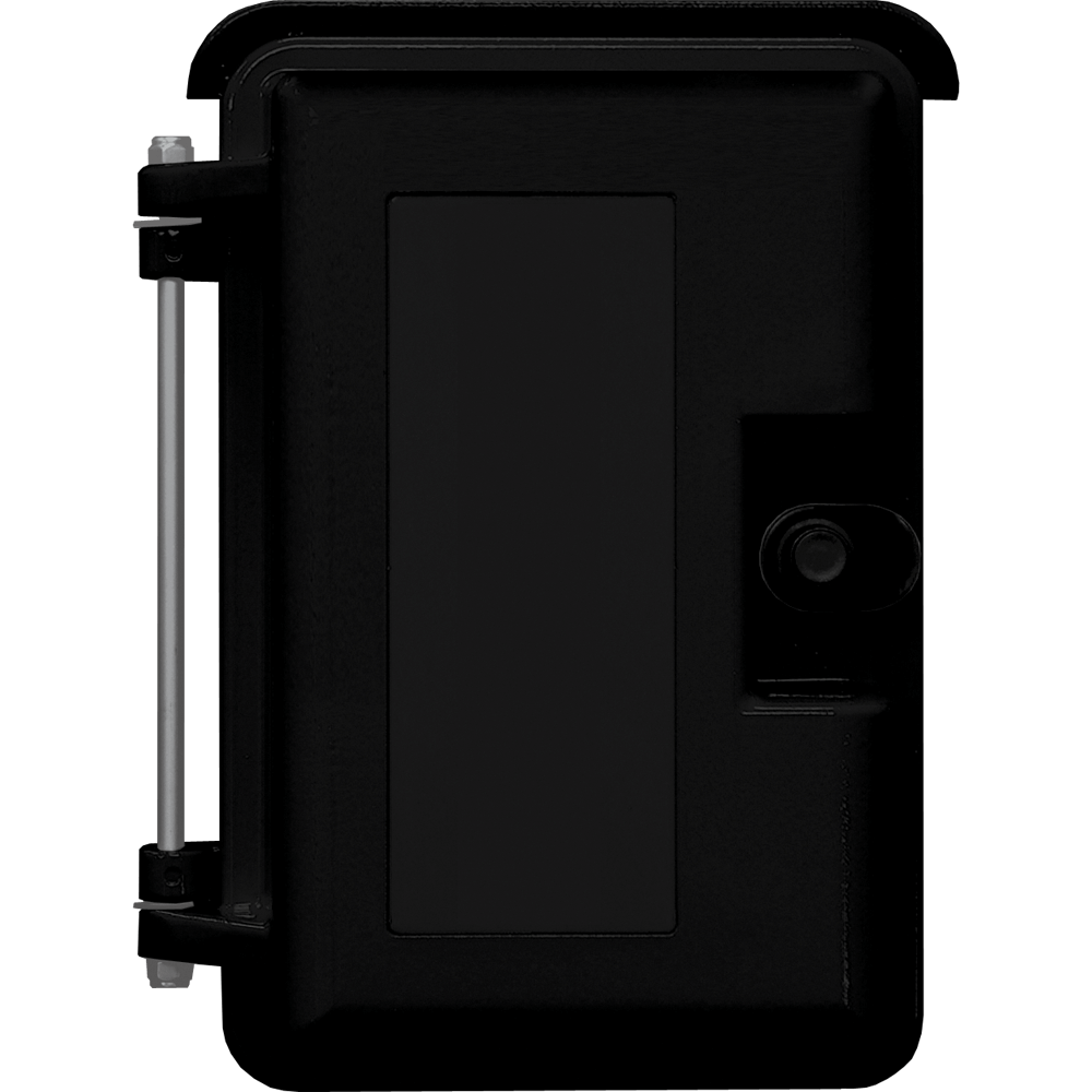 Viking VE-9X12B-0P Heavy Duty Black Plastic Outdoor Enclosure no Adapter Panel & no Logo