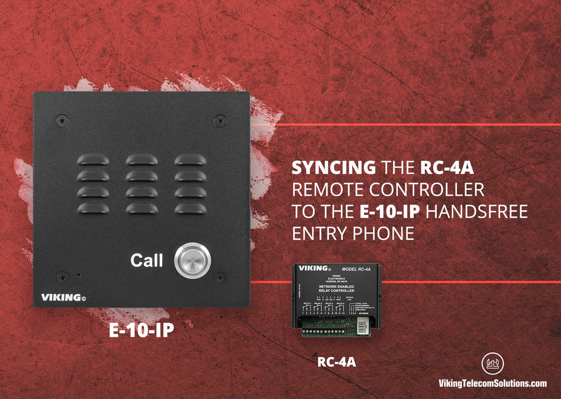 Discusing RC-4A And E-10-IP Sync procedure with Viking’s IP Phones