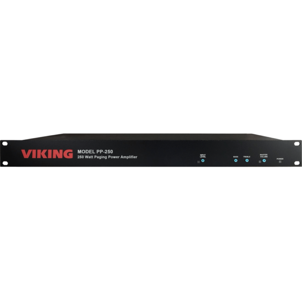 Viking PP-250 250 Watt 70V Paging Power Amplifier