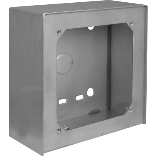 Viking VE-5X5-NR-SS  5x5 Surface Mount Box in Stainless Steel Finish No Rain Guard