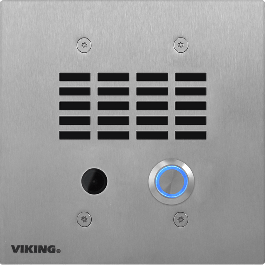 Viking X-35-SS Stainless Steel IP Intercom with HD Video