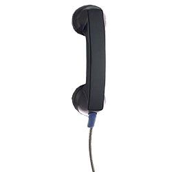 Viking Q171220 2 Wire Amp Black Handset with Armored Cable for K15007