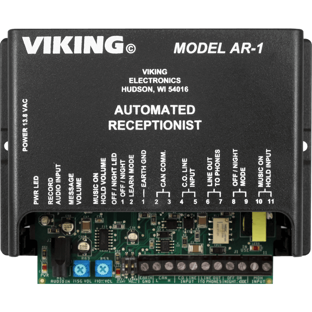 Viking AR-1 Digital Call Screening and Messaging System