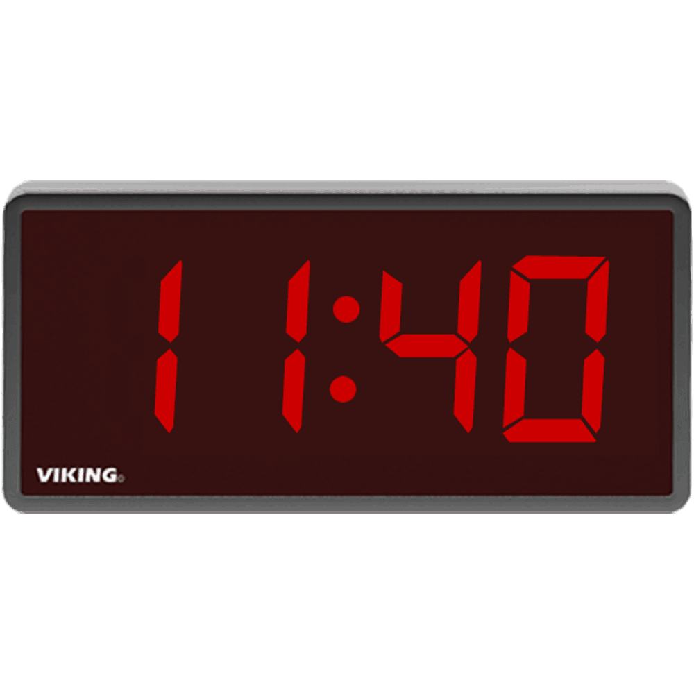 Viking CL-D2 Digital Wireless Synchronized Clock with 2.5 inch Tall Numbers