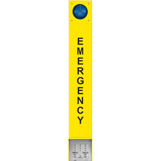 Viking E-1600-BLT2EWP Two Button ADA Compliant Emergency Tower Phone with Enhanced Weather Protection (EWP)