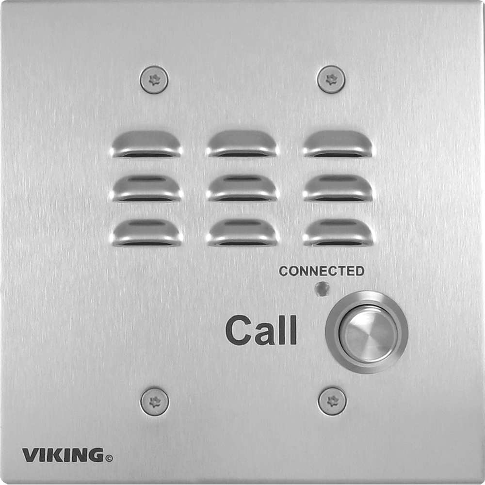 Viking E-32-IP-EWP Double Gang Stainless Steel Voip Entry Phone With Ewp