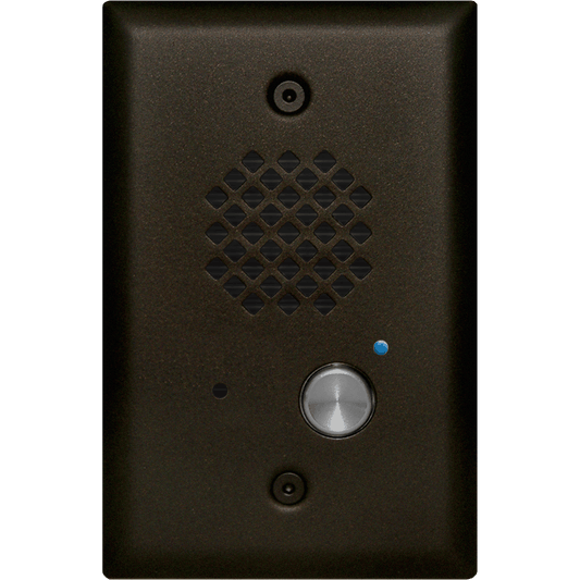 Viking E-40-BN Compact Single-Gang Entry Phone with LED
