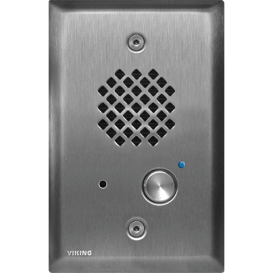 Viking E-40-SS-EWP Compact Handsfree Entry Phone with Enhanced Weather Protection