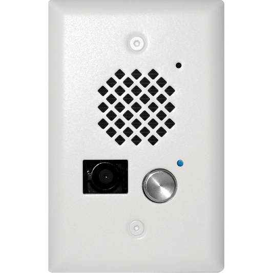Viking E-50-WH Compact Entry Phone with Color Video Camera