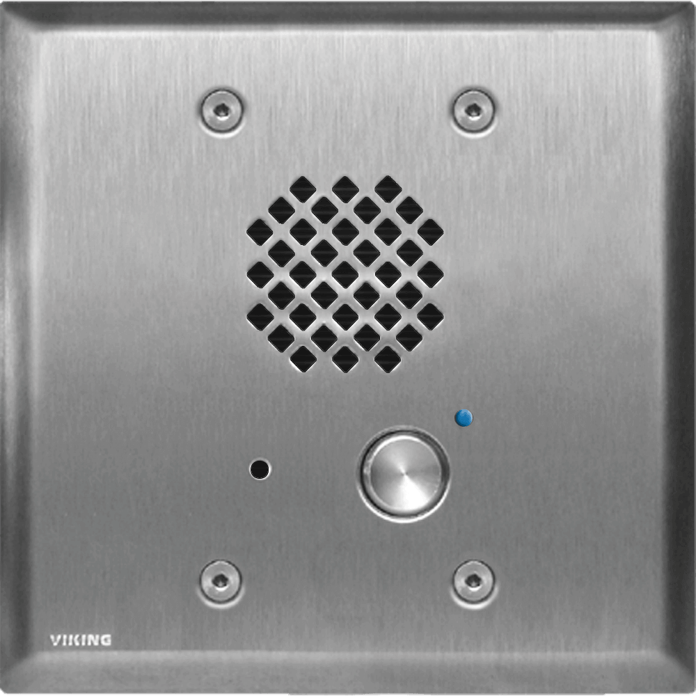 Viking E-60-SS-IP-EWP VoIP Entry Phone with Enhanced Weather Protection Brushed Stainless Finish