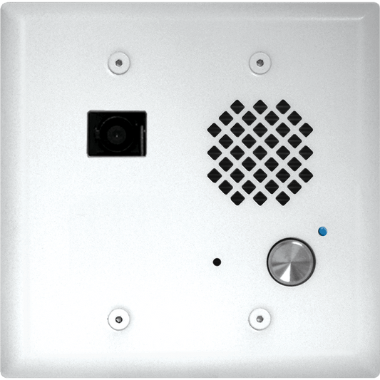 Viking E-65-WH Double Gang Entry Phones with Color Video Camera