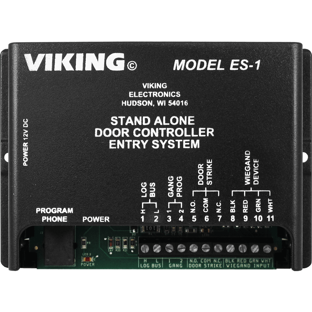 Viking ES-1 Add Keyless Entry and/or Card Reader Entry for a Single Door with Up to 250 Users
