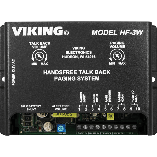 Viking HF-3W Two-Way Handsfree Talkback Amplifier