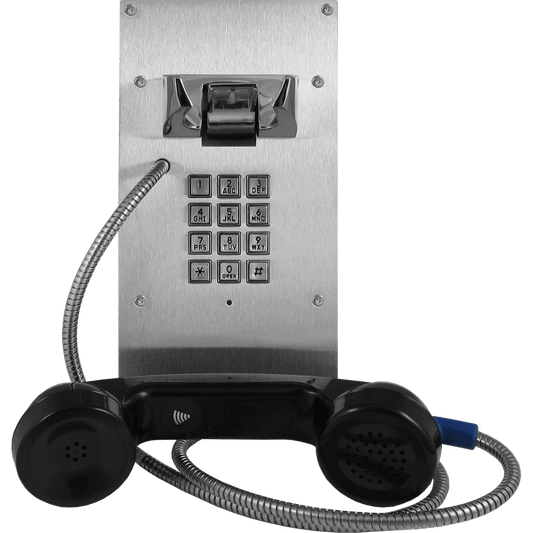 Viking K-1900-8-EWP Vandal Resistant Analog Phone with Auto Dialer with Keypad and Entry System