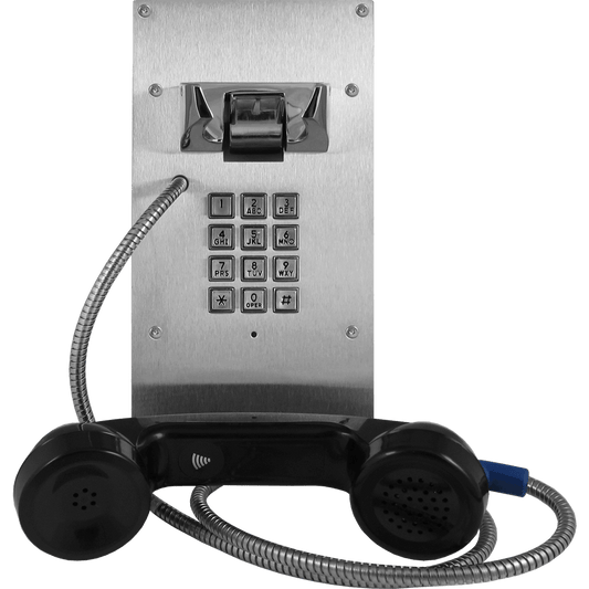 Viking K-1900-8-IP Vandal Resistant VoIP Phone with Auto Dialer with Keypad and Entry System