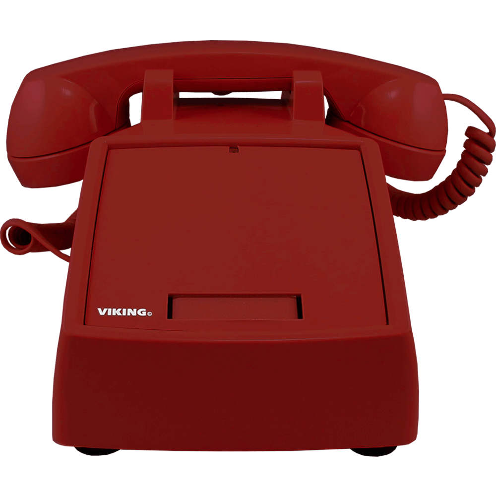 Viking K-1900D-2 Red Programmable Hot Line Desk Phone