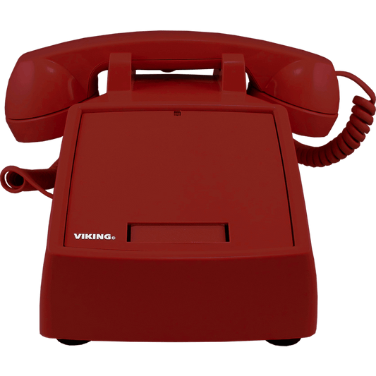 Viking K-1900D-2 Red Programmable Hot Line Desk Phone