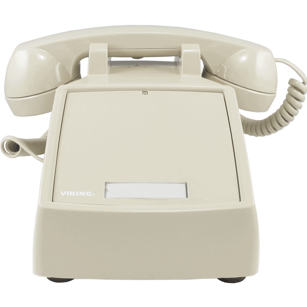 Viking K-1900D-IP VoIP Desk Phone with Auto Dialer, Ash
