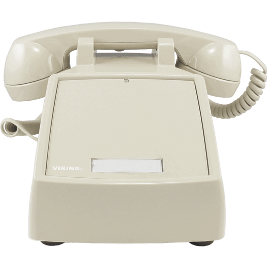 Viking K-1900D-IP VoIP Desk Phone with Auto Dialer, Ash