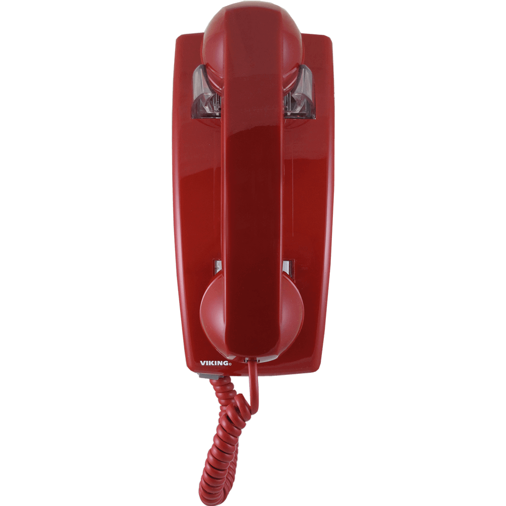 Viking K-1900W-2 Red Programmable Hot Line Desk Phone ...