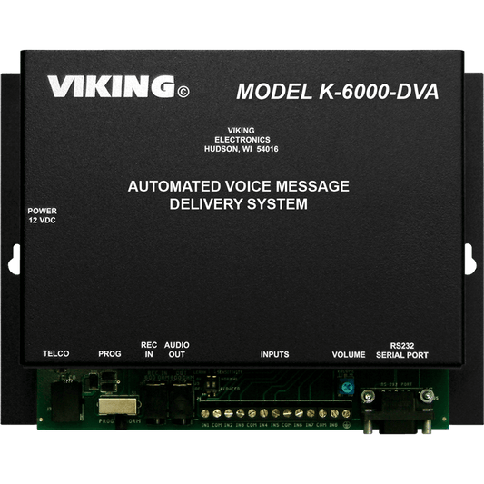Viking K-6000-DVA Automated Voice Message Delivery System
