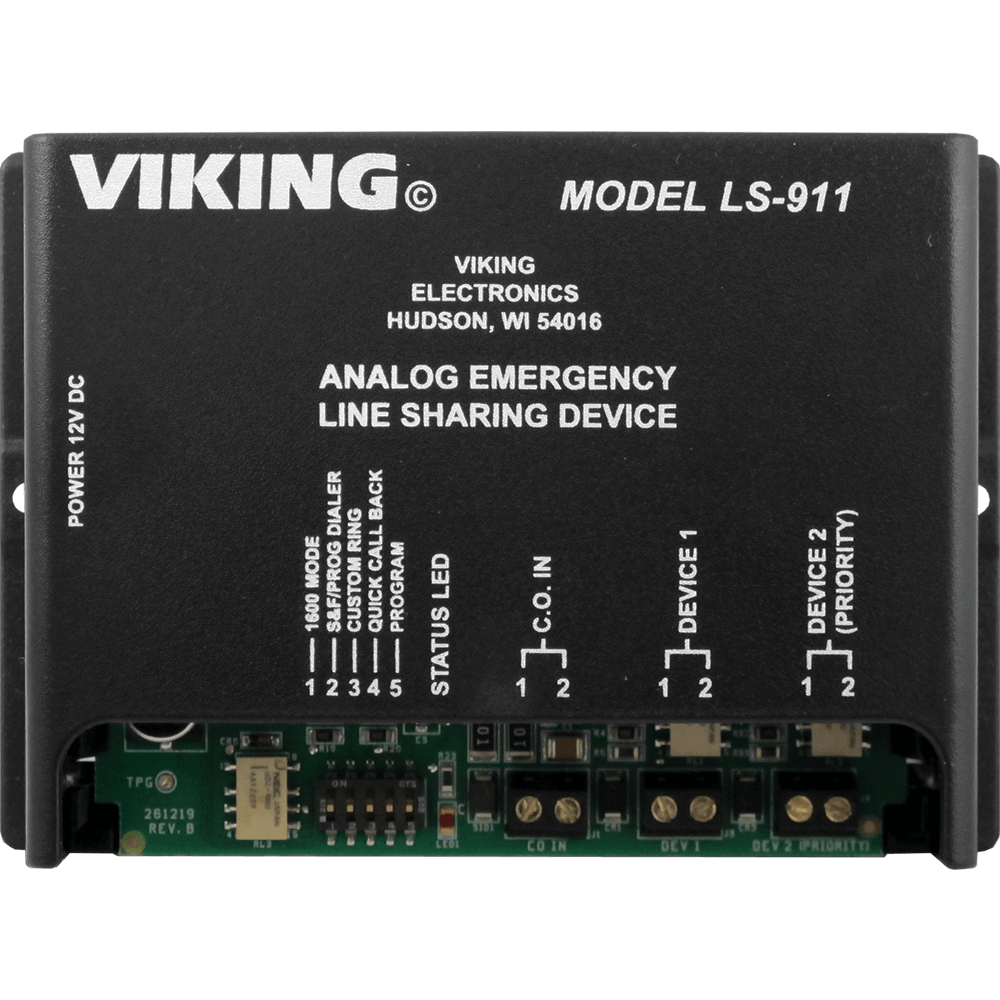 Viking LS-911 Analog Emergency Line Sharing Device
