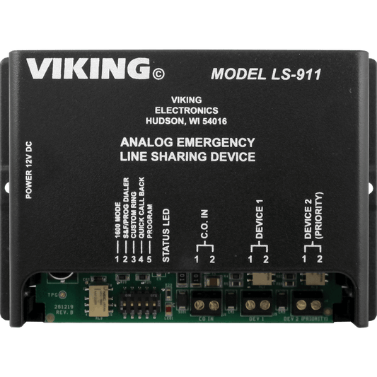 Viking LS-911 Analog Emergency Line Sharing Device - DISCONTINUED - SEE LSD-2