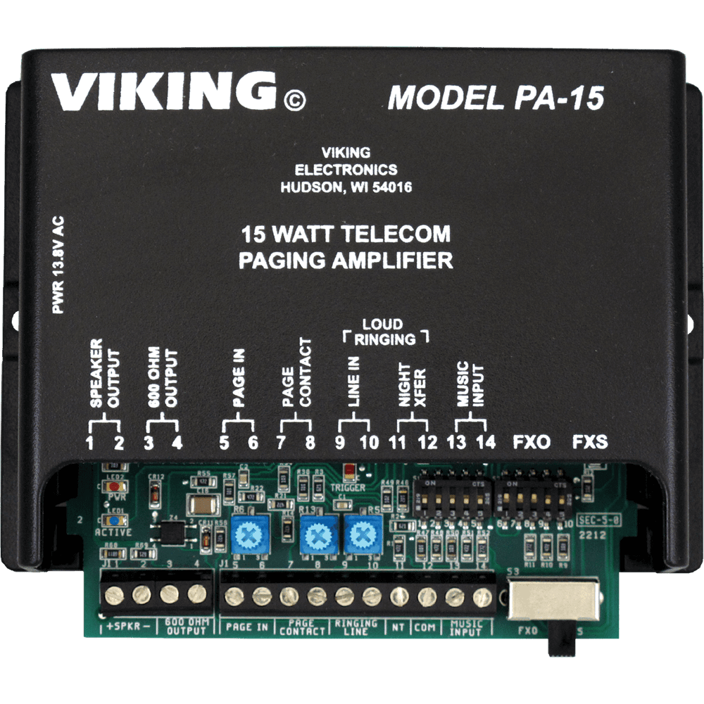 Paging Equipment – vikingtelecomsolutions