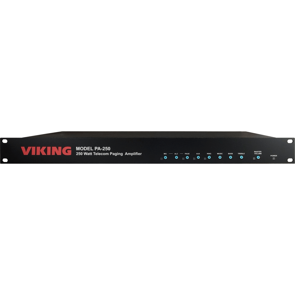 Viking PA-250 250 Watt Telecom Paging Amplifier