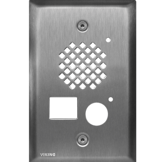 Viking PNL50-SS Replacement Faceplate for E-50 Compact Entry Phone with Color Video Camera