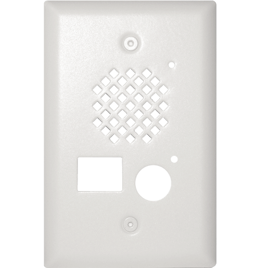 Viking PNL50-WH Replacement Faceplate for E-50 Compact Entry Phone with Color Video Camera