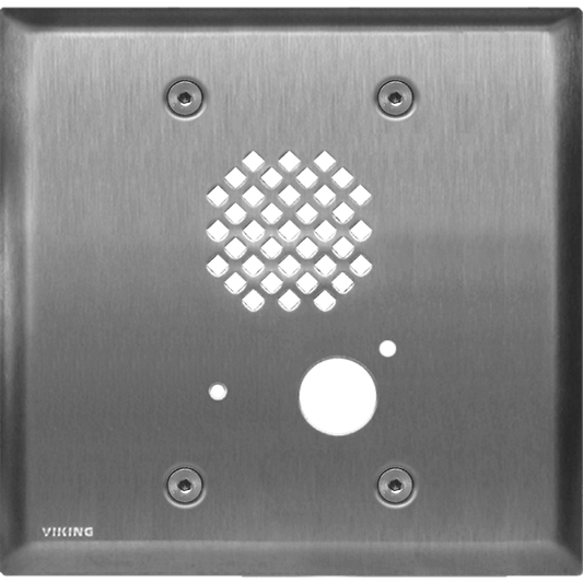Viking PNL60-SS Replacement Faceplate for E-60 Double Gang Entry Phone with LED