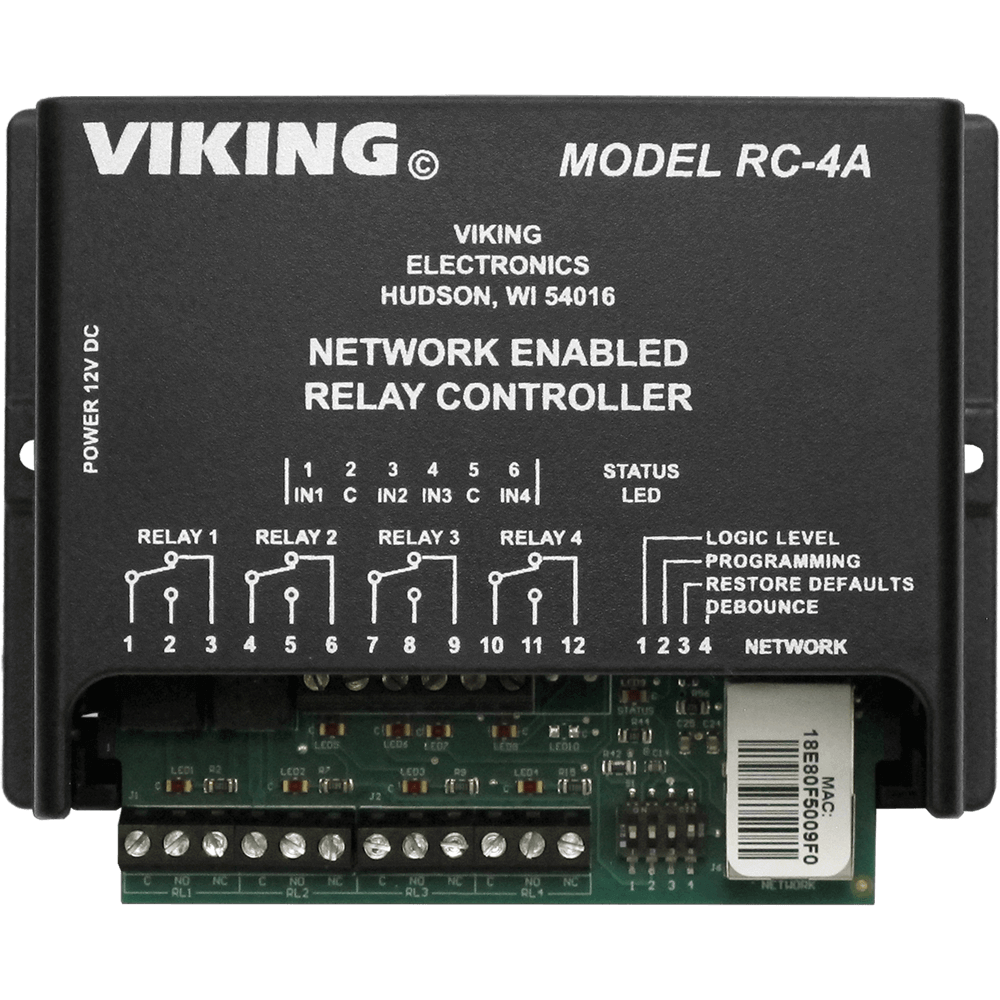Viking RC-4A Network Enabled Relay Controller