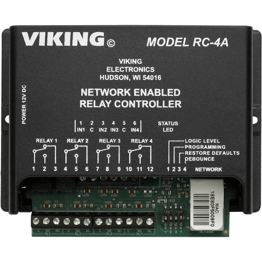 Viking RC-4A Network Enabled Relay Controller