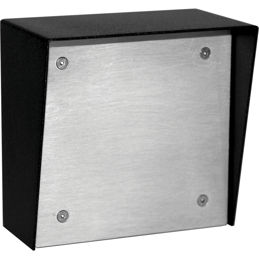 Viking VE-5x5-PNL Black Surface Box 5x5 with Blank Aluminum Panel