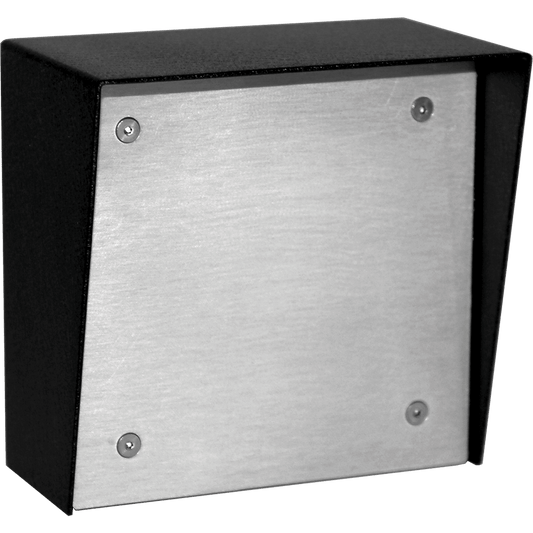 Viking VE-5x5-PNL Black Surface Box 5x5 with Blank Aluminum Panel