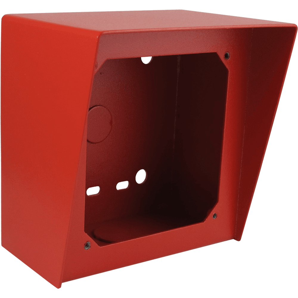Viking VE-5X5-RD Surface Mount Box in Red Powder Painted Steel Finish