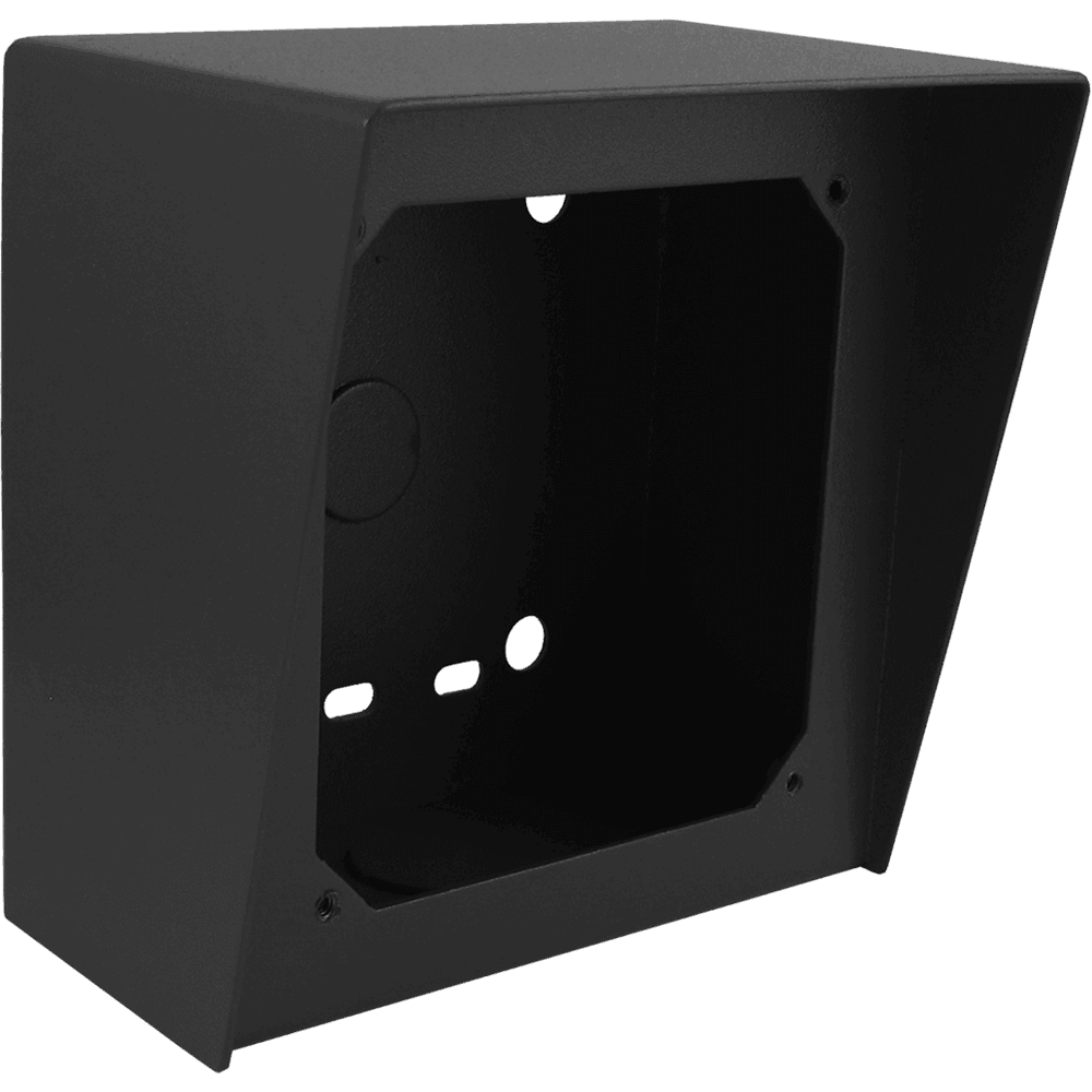Viking VE-5X5 5x5 Surface Mount Box in Black Powder Painted Steel Finish