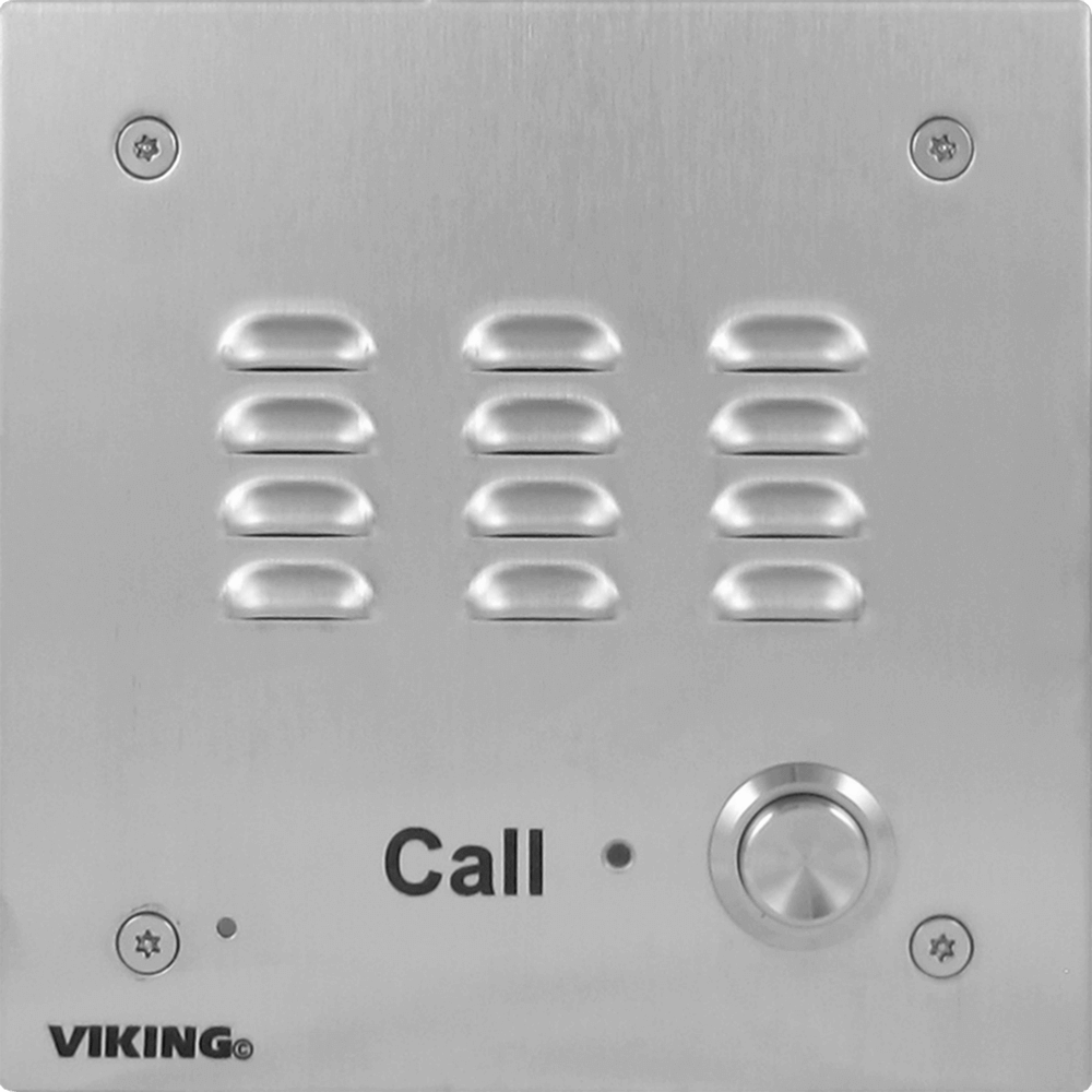 Viking W-3000-EWP Stainless Steel Handsfree Doorbox with Enhanced Weather Protection 24v Talk Battery